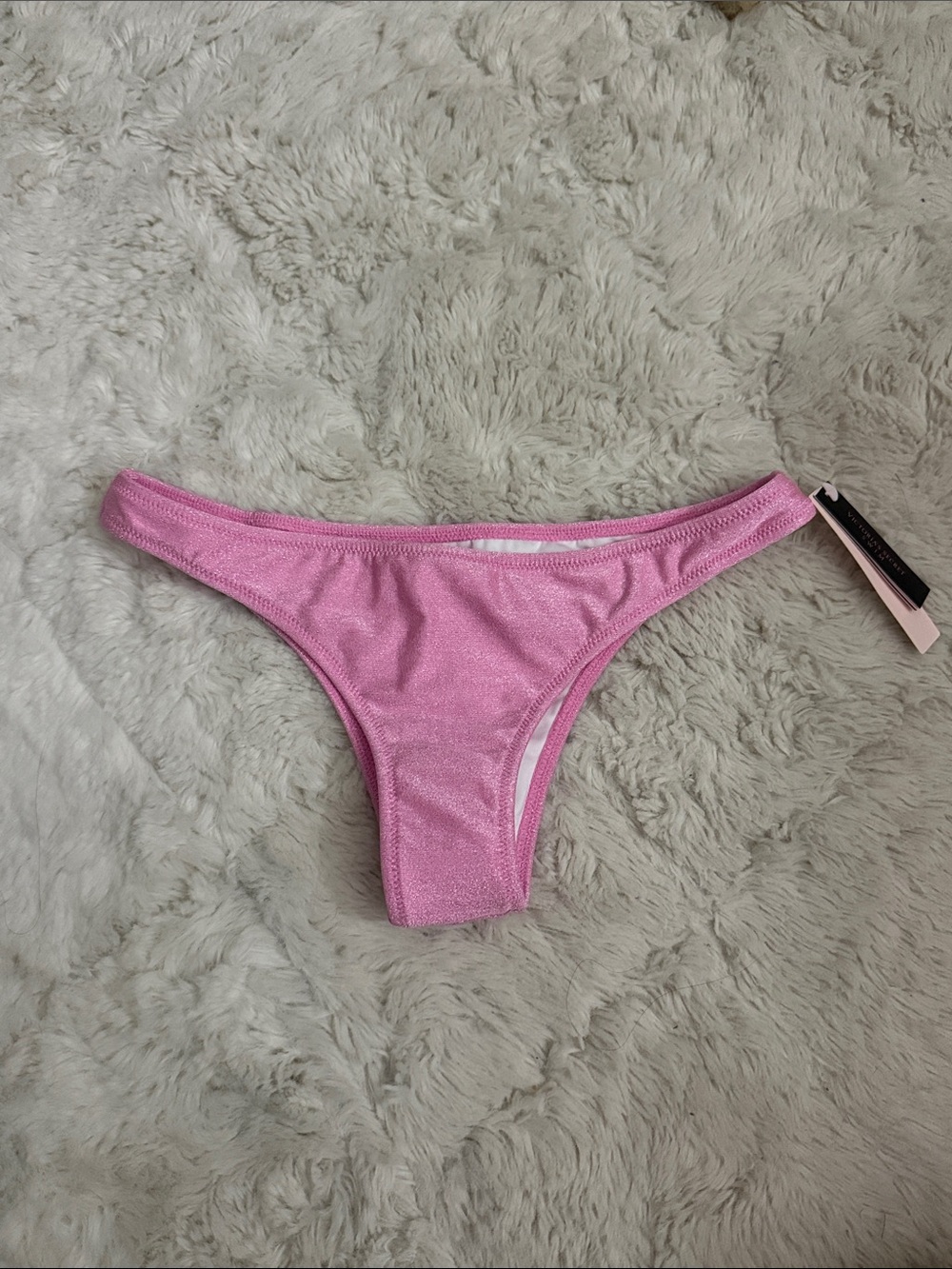 Victoria Secret Shimmery Pink Bikini Bottom